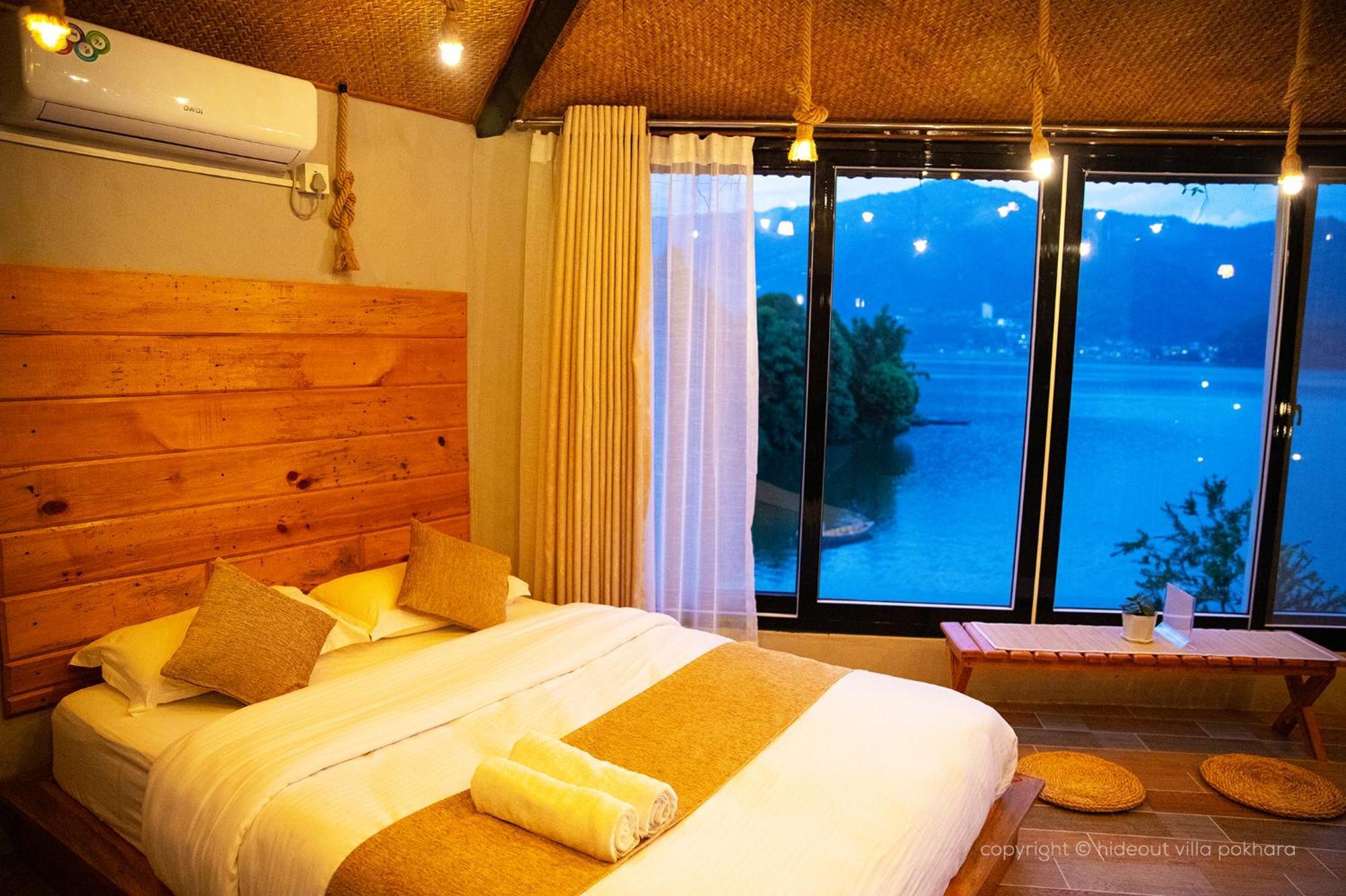 The Hideout Villa Pokhara Exterior foto