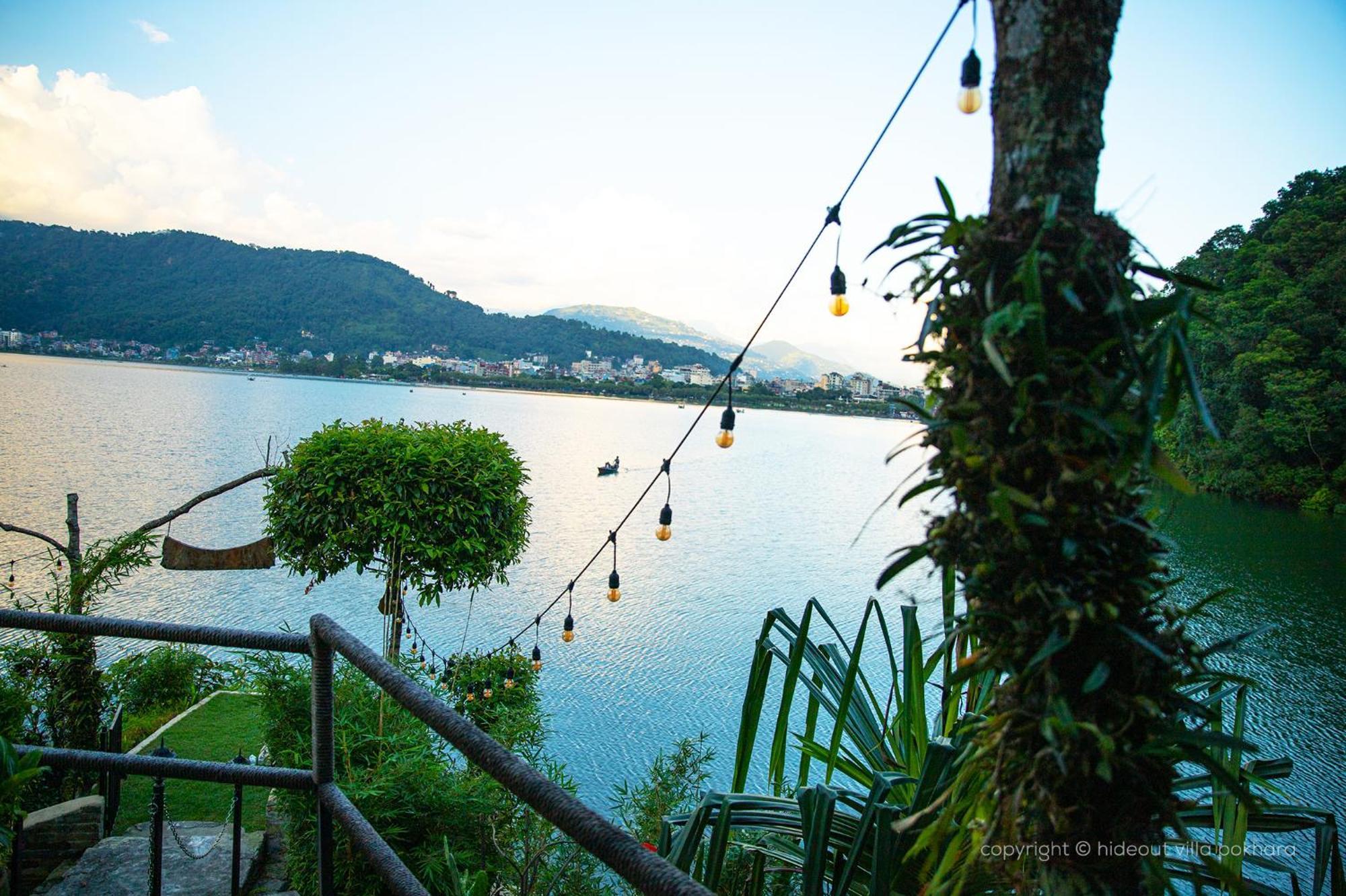 The Hideout Villa Pokhara Exterior foto