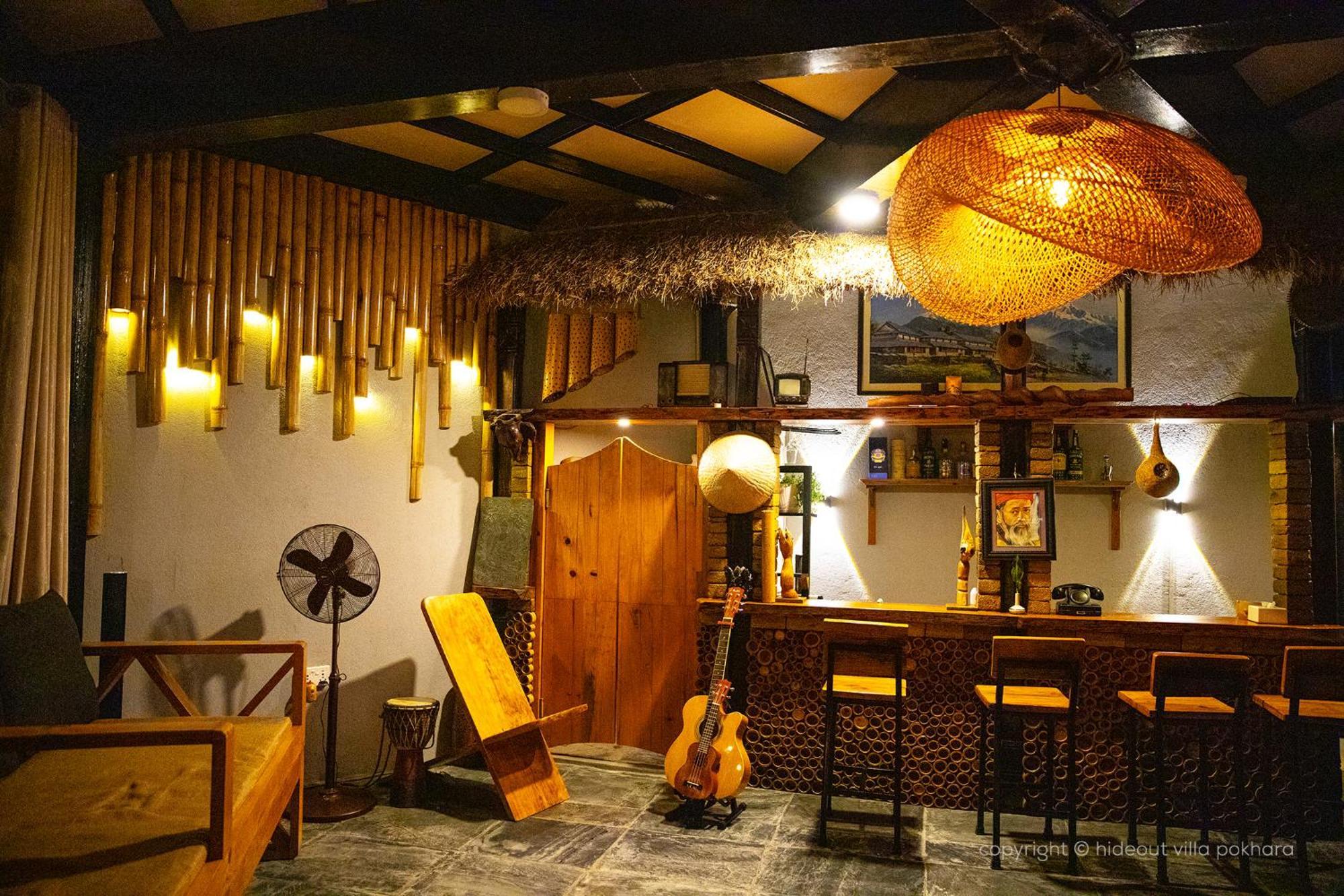 The Hideout Villa Pokhara Exterior foto
